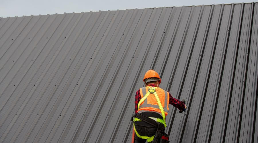 Professional metal roof installation services in Bismarck, ND